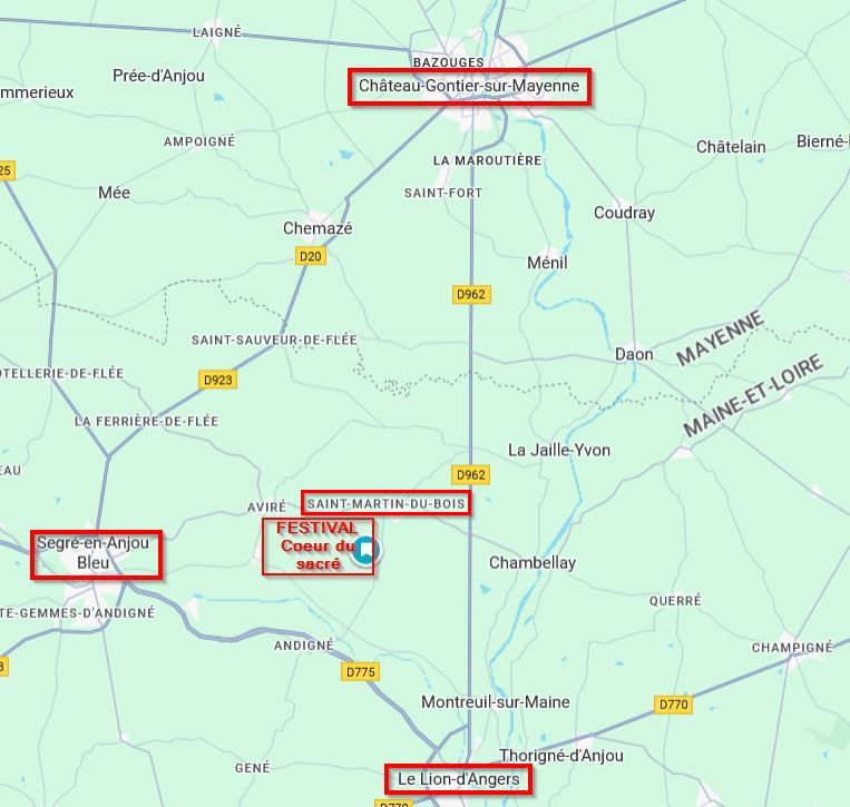 Lieu du festival 2026